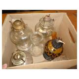 LOT OF KEROSENE LAMPS