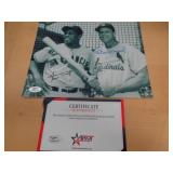 8X10 W CERT -   MAYS & MUSIAL