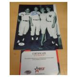 8X10 W CERT -   BERRA & MANTLE