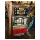 FIVE CENT SLOT MACHINE W KEYS / NOT WORKING