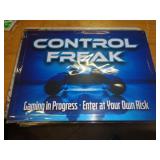 12 X 17 METAL SIGN -  CONTROL FREAK