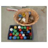 LOT OF MARBLES & THIMBLES