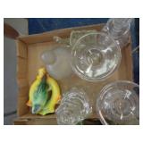 LOT OF GLASSWARE