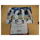 8X10 W CERT -   SNIDER,MANTLE,DIMAGGIO,MAYS