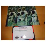 8X10 W CERT -   BERRA,FORD,MANTLE,DIMAGGIO
