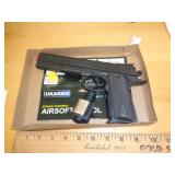 AIR SOFT PISTOL W LASER POINTER
