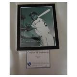 8X10 W CERT - WILLIE MAYS
