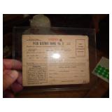 WAR RATION BOOK
