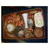 LOT OF GLASSWARE & MISC