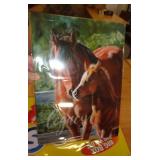 12 X 17 METAL SIGN -  HORSES