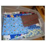 TOTE OF FABRIC