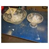 PUNCH BOWL W STAND