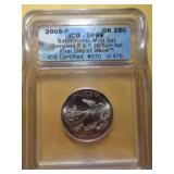 2008P OKLAHOMA STATE QUARTER