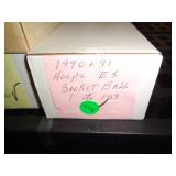 15X4 BOX 1990+91 HOOPS BASKETBALL CARDS