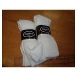 4 PAIR DIABETIC SOCKS SZ 10-13
