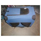 BLUE CANVAS PET CARRIER