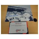 8X10 W CERT -   MANTLE & MAYS