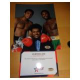 8X10 W CERT -   ALI & FRAZIER
