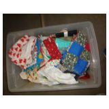 TOTE OF FABRIC
