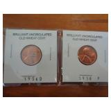 2 - BU WHEAT CENTS 2 - BU WHEAT CENTS