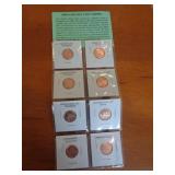 8 - 2009 LINCOLN CENT SET 8 - 2009 LINCOLN CENT SET