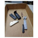 LOT OF KNIVES & MISC LOT OF KNIVES & MISC