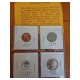 4 - OLD PROOF COINS 4 - OLD PROOF COINS