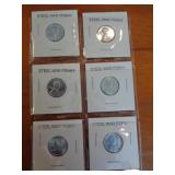 6 - STEEL WAR CENTS 6 - STEEL WAR CENTS