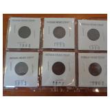 6 - INDIAN HEAD CENTS 6 - INDIAN HEAD CENTS