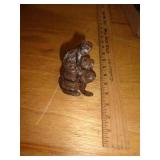 3 FROG CAST IRON PAPERWEIGHT 3 FROG CAST IRON PAPERWEIGHT