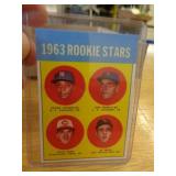 SPORTS CARD - 1963 ROOKIE STARS SPORTS CARD - 1963 ROOKIE STARS