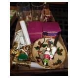 LOT OF GLASSWARE MOSTLY XMAS LOT OF GLASSWARE MOSTLY XMAS