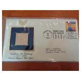 24KT OVERLAY 1ST DAY COVER STAMP 24KT OVERLAY 1ST DAY COVER STAMP