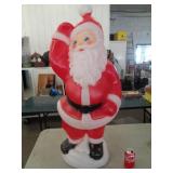 BLOW MOLD SANTA OVER 3' TALL BLOW MOLD SANTA OVER 3' TALL