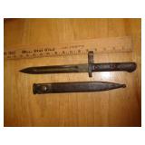 M38 WWII MAUSER BAYONET W SCABBARD M38 WWII MAUSER BAYONET W SCABBARD