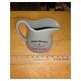 HIRAM WALKER BOURBON PITCHER HIRAM WALKER BOURBON PITCHER