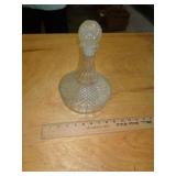 CRYSTAL SHIP DECANTER / GLASS STOPPER CRYSTAL SHIP DECANTER / GLASS STOPPER