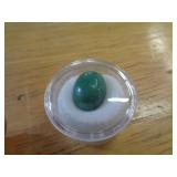 OVAL CABOCHON BRAZILIAN EMERALD - 16.05CT OVAL CABOCHON BRAZILIAN EMERALD - 16.05CT
