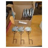 LOT OF YARD ORNAMENTS LOT OF YARD ORNAMENTS