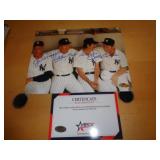 8X10 W CERT - DIMAGGIO,FORD,MARTIN & MANTLE 8X10 W CERT - DIMAGGIO,FORD,MARTIN & MANTLE