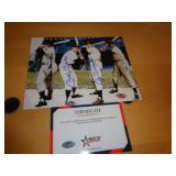 8X10 W CERT - SNIDER,MANTLE,DIMAGGIO & MAYS 8X10 W CERT - SNIDER,MANTLE,DIMAGGIO & MAYS