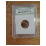 SPANISH ' 2 BITS' COB CENT 1490-1590AD SPANISH ' 2 BITS' COB CENT 1490-1590AD