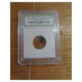 SPANISH ' 2 BITS' COB CENT 1490-1590AD SPANISH ' 2 BITS' COB CENT 1490-1590AD