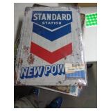 17X12 METAL SIGN - STANDARD STATION 17X12 METAL SIGN - STANDARD STATION