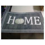 26X17 HEAVY RUBBER DOOR MAT - HOME 26X17 HEAVY RUBBER DOOR MAT - HOME