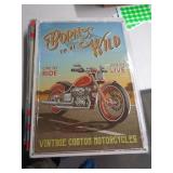 17X12 METAL SIGN - MOTORCYCLE 17X12 METAL SIGN - MOTORCYCLE