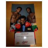 8X10 W CERT - ALI & FRAZIER 8X10 W CERT - ALI & FRAZIER