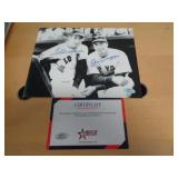 8X10 W CERT - WILLIAMS & DIMAGGIO 8X10 W CERT - WILLIAMS & DIMAGGIO