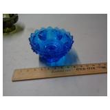 FENTON GLASS - BLUE FENTON GLASS - BLUE