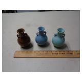 SMALL POTTERY VASES SMALL POTTERY VASES